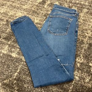 Top shop motto Leigh jeans